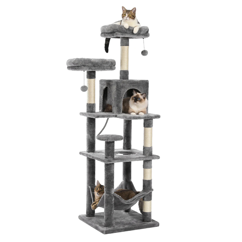 Plush Cat Tree studio product photo